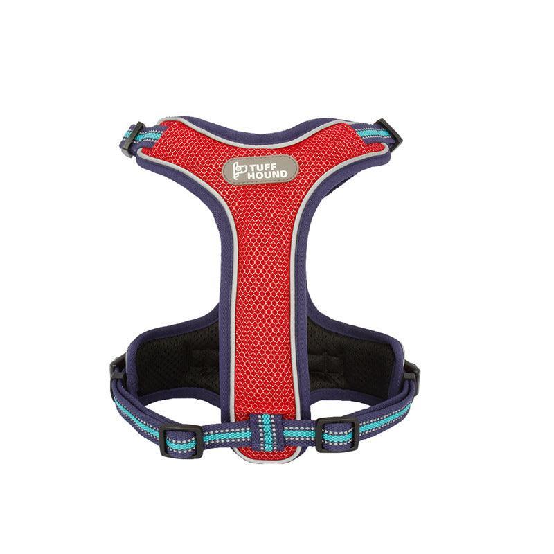 Breathable Mesh Dog Harness With Anti-Breakaway Traction Rope