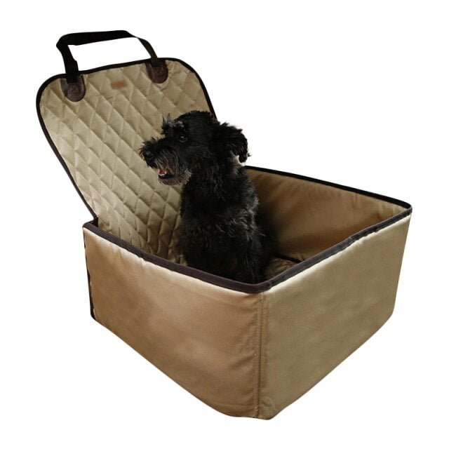 Dog Car Front Seat Cover Protector 2 in 1 Carrier for Dogs Folding Cat Car Booster Seat Cover Anti-Slip Pet Car Carrier Suppiles