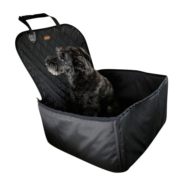 Dog Car Front Seat Cover Protector 2 in 1 Carrier for Dogs Folding Cat Car Booster Seat Cover Anti-Slip Pet Car Carrier Suppiles