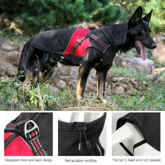 Winter Warm Dog Clothes Waterproof Pet Vest Jacket Coat For Small Medium Large Dogs Pug Chihuahua Ropa Para Perros